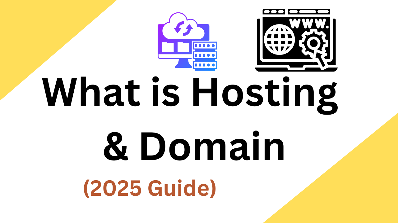 Definition and Distinction of Domain vs Hosting 2025